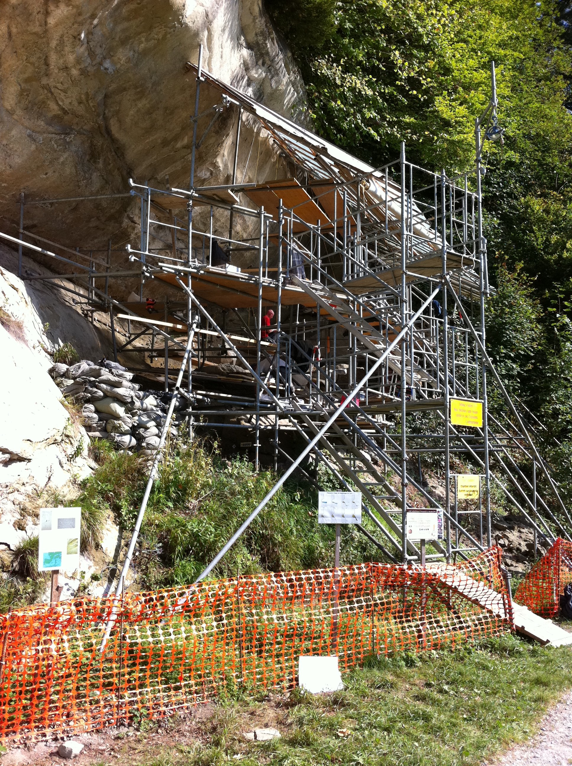 Arconciel shelter near Fribourg